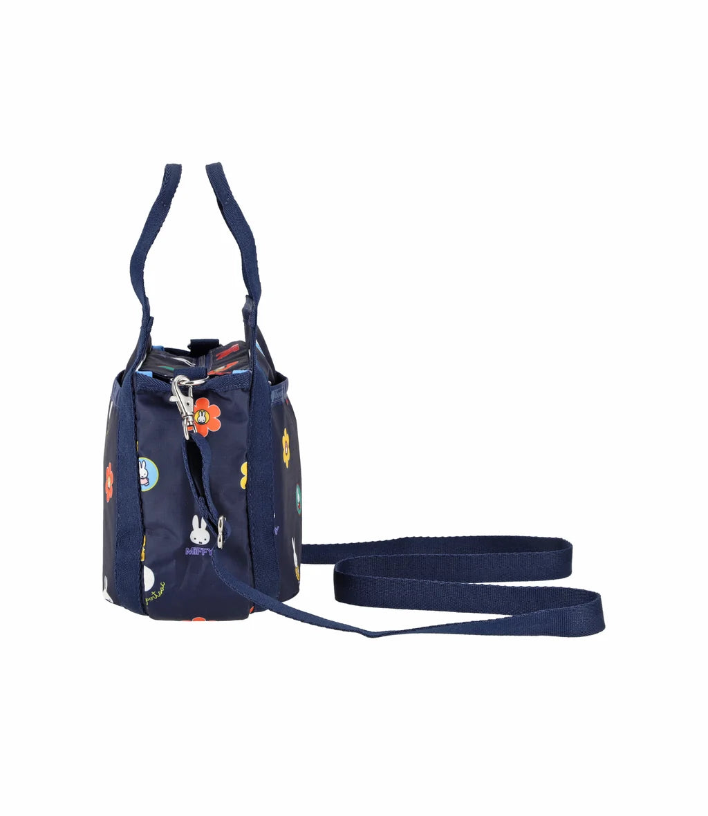 Lesportsac x Miffy Small Jenni Miffy Navy Polka Dot Acc
