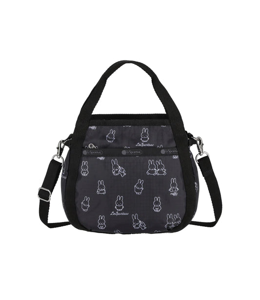 Miffy Black Stencil Small Jenni Crossbody