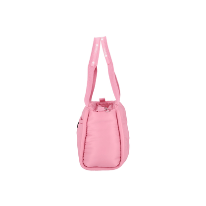LeSportsac x Powerpuff Girls Puffy Top Handle Tote Pink Sheen