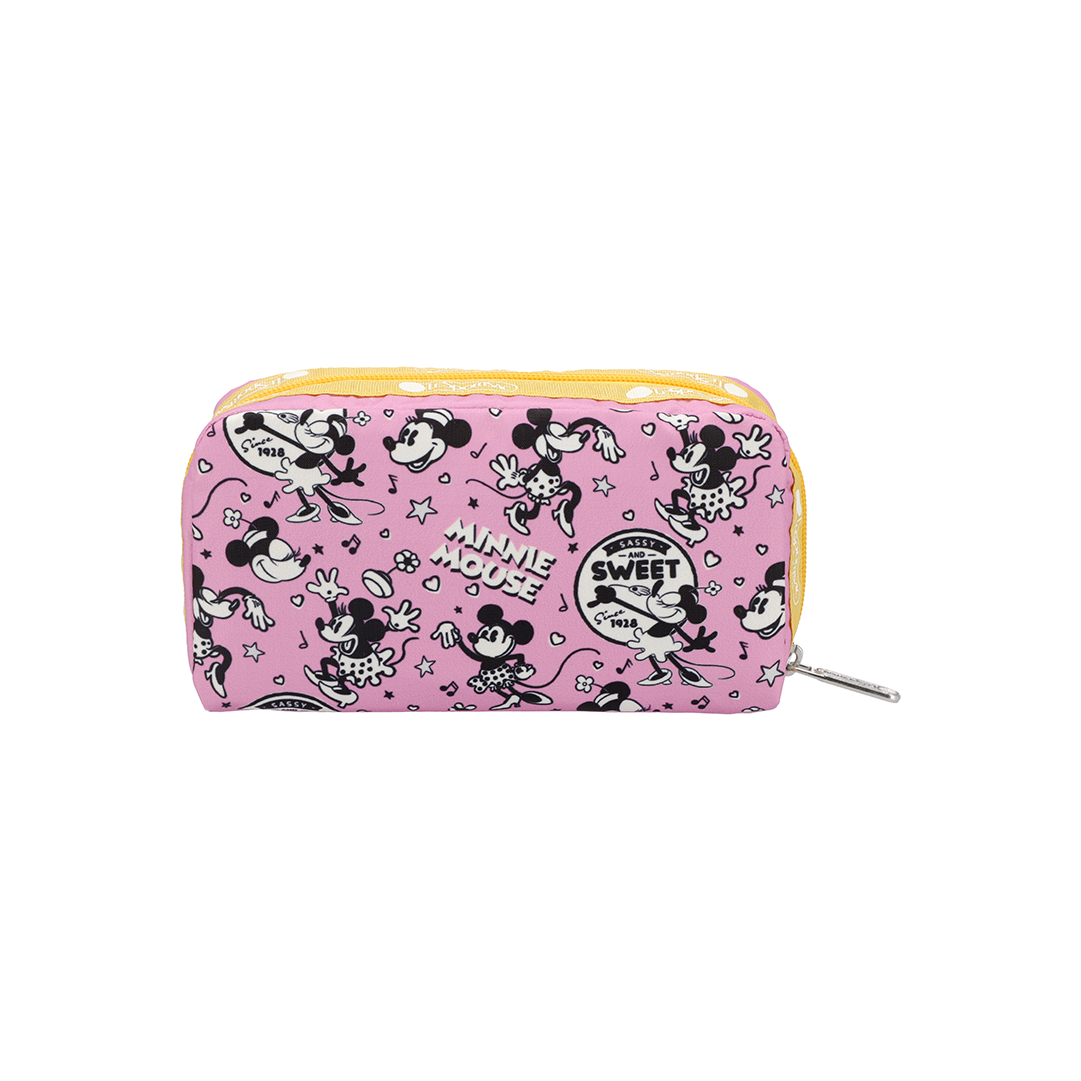 Disney100 Minnie Mouse Rectangular Cosmetic Pouch