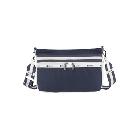 Spectator Deep Blue East West Zipper Crossbody Bag