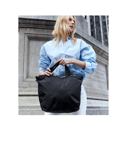 Deluxe Easy Carry Tote Recycled Black