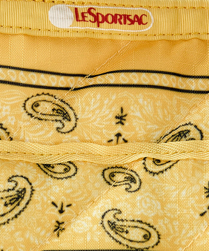Bandana Lemon Small Chain Quilt Tote Bag