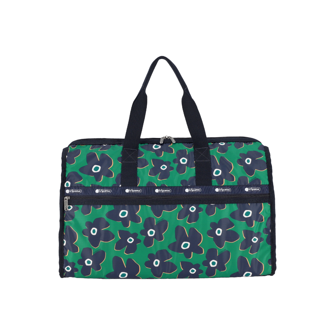 Cutout Floral Deluxe Large Weekender Travel Bag
