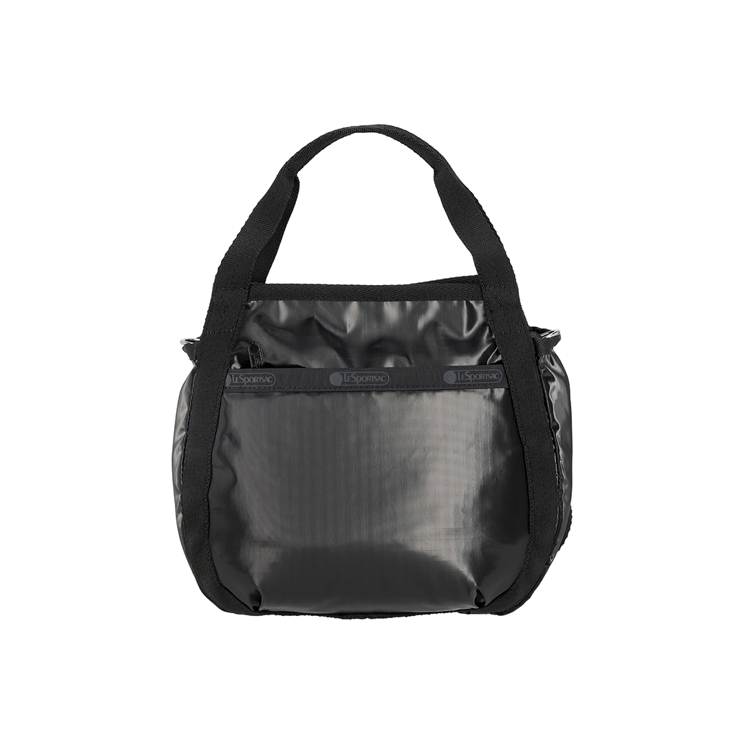 Black Shine Small Jenni Top Handles Crossbody Bag