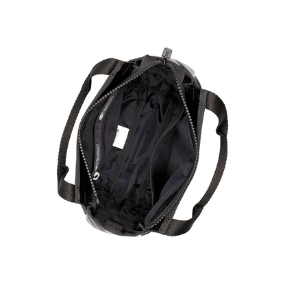 Black Shine Small Jenni Top Handles Crossbody Bag