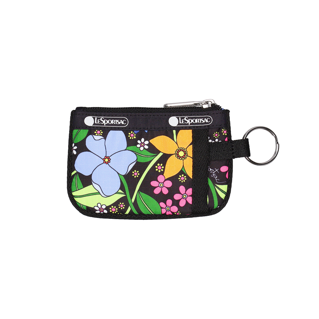 Sydney Floral Key Card Holder Pouch