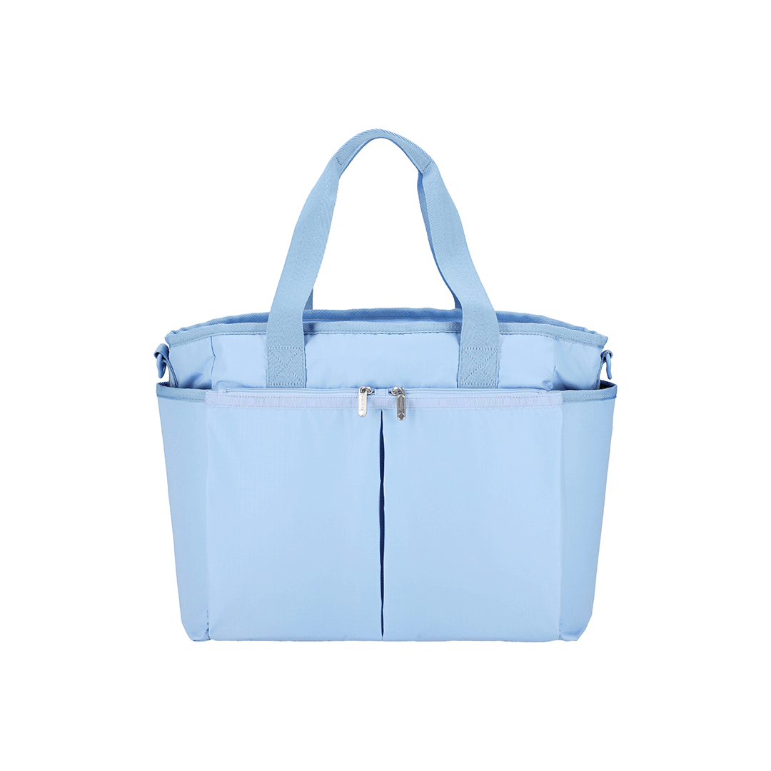 Blue Iris Ryan Tote Bag