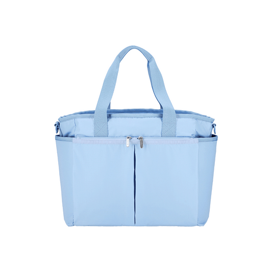 Blue Iris Ryan Tote Bag