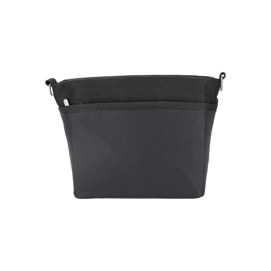 Recycled Black Small Bucket Crossbody Bag