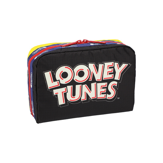 That's All Folks Extra Large Rectangular Cosmetic Pouch
