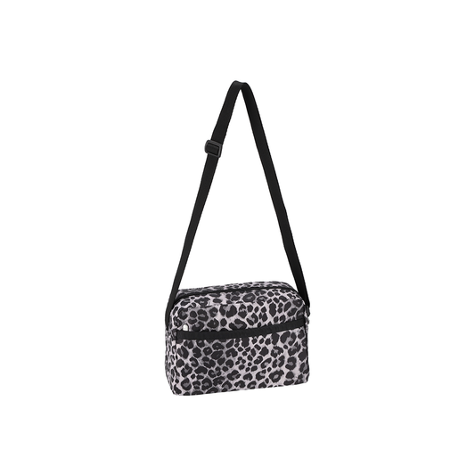 White Leopard Daniella Crossbody Bag