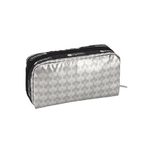 Disney 100 Platinum Rectangular Cosmetic Pouch