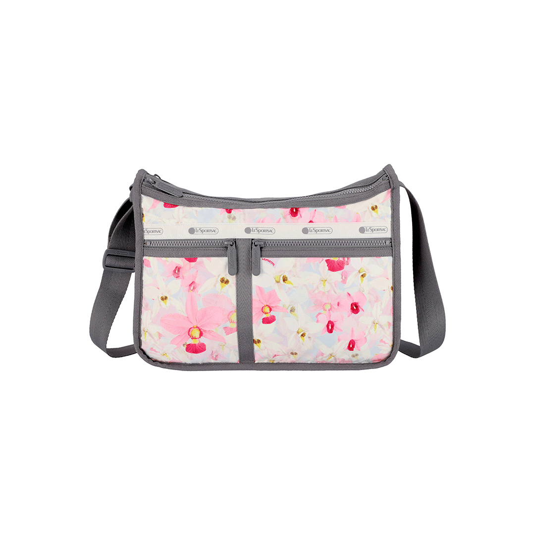 Orchid Bloom Deluxe Everyday Hobo Bag