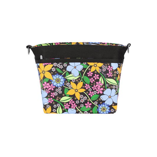 Sydney Floral Small Bucket Crossbody Bag